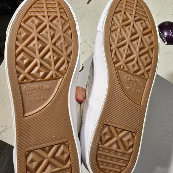 Converse Cons One Star CC Pro A11170C Suede Slip On Cream Skate Shoes MENS 10 - Picture 6 of 12